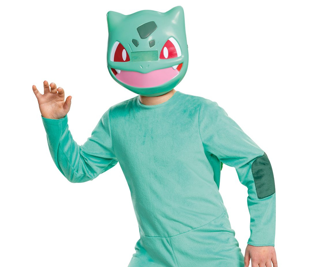 Costume Bulbasaur Classic- Pokemon (license), size. M (7-8 years)